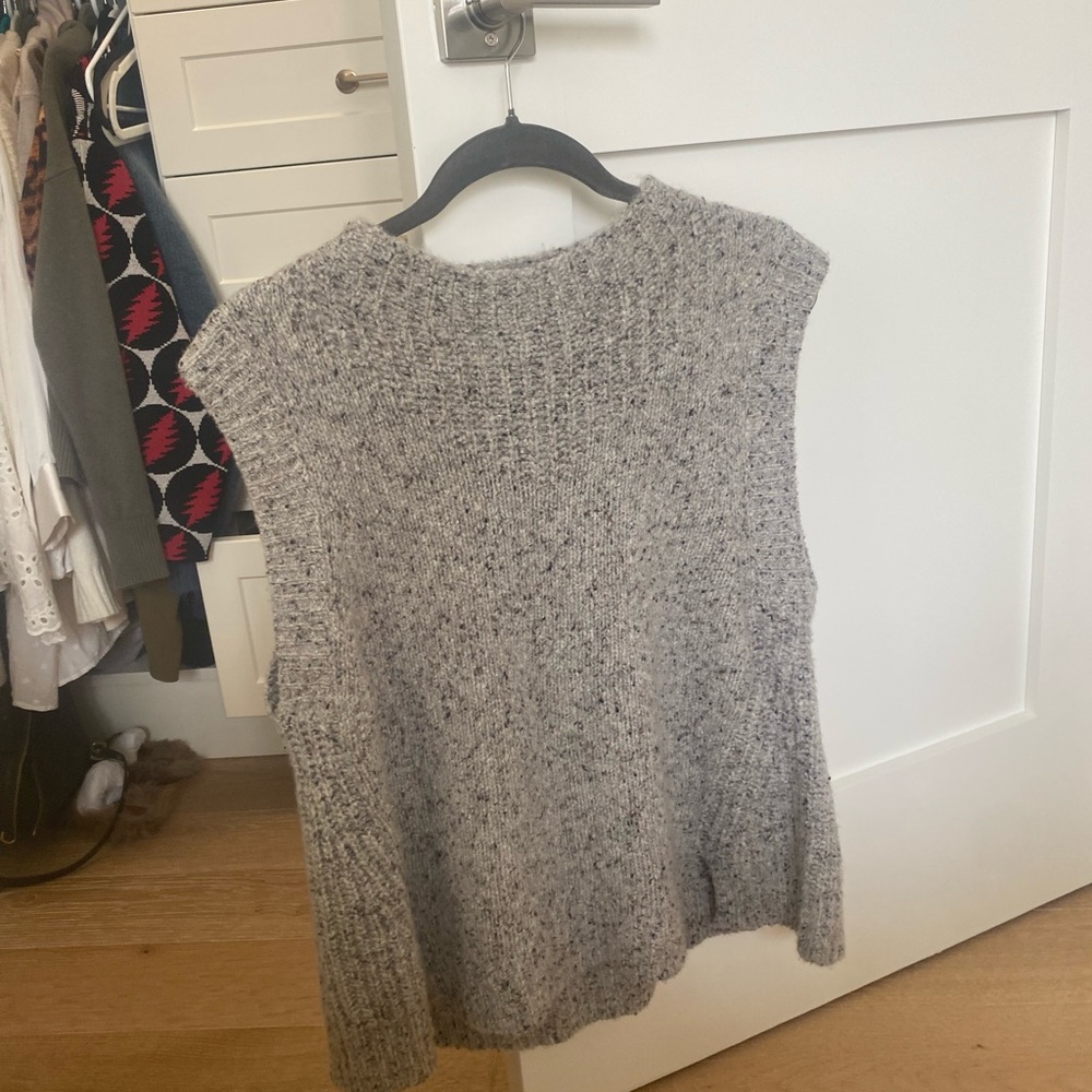 White & Warren sweater vest